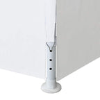 Carpa para fiestas blanco 3x4 m