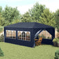 Carpa de celebraciones azul 2,5x2,5 m