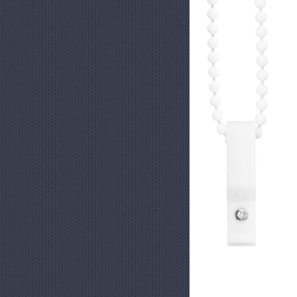 Estor enrollable opaco 104,4x175 cm Tejido Ancho 100 cm Azul Marino