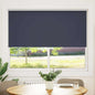 Blackout roller blind 104.4x175 cm Fabric Width 100 cm Navy Blue