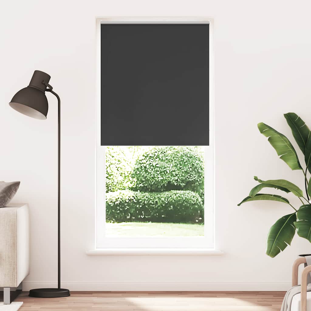 Estore de rolo opaco 104,4x175 cm Largura do tecido 100 cm Azul Marinho