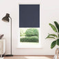 Blackout roller blind 104.4x175 cm Fabric Width 100 cm Navy Blue
