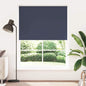Blackout roller blind 104.4x175 cm Fabric Width 100 cm Navy Blue