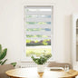 Zebra blind 100.9x175 cm Fabric Width 96.7 cm Coffee