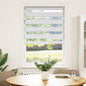 Zebra blind 100.9x175 cm Fabric Width 96.7 cm Coffee