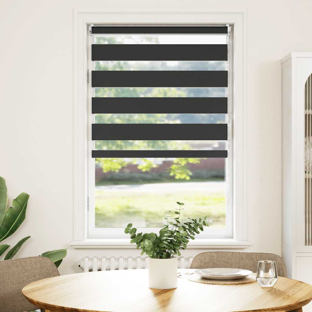 Zebra blind 100.9x175 cm Fabric Width 96.7 cm Coffee