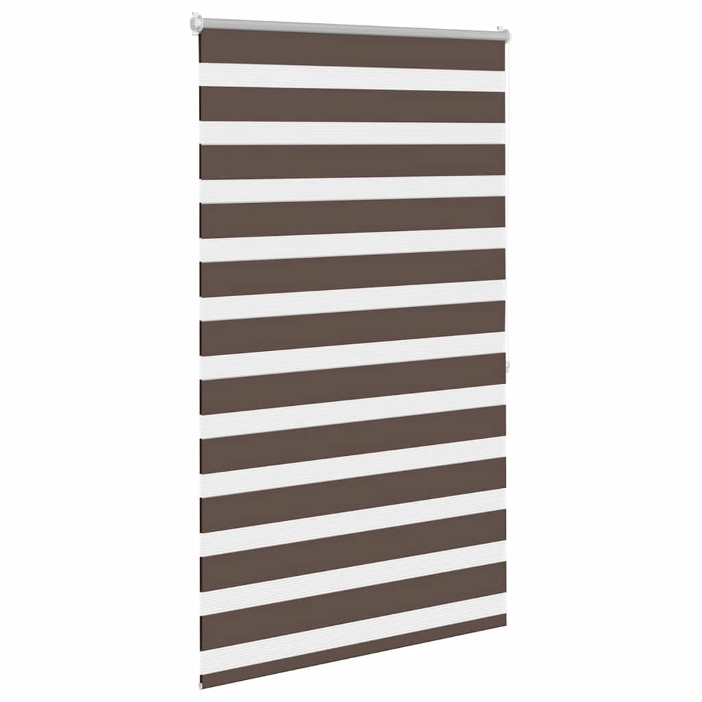 Estor cebra 100,9x175 cm Tejido Ancho 96,7 cm Café