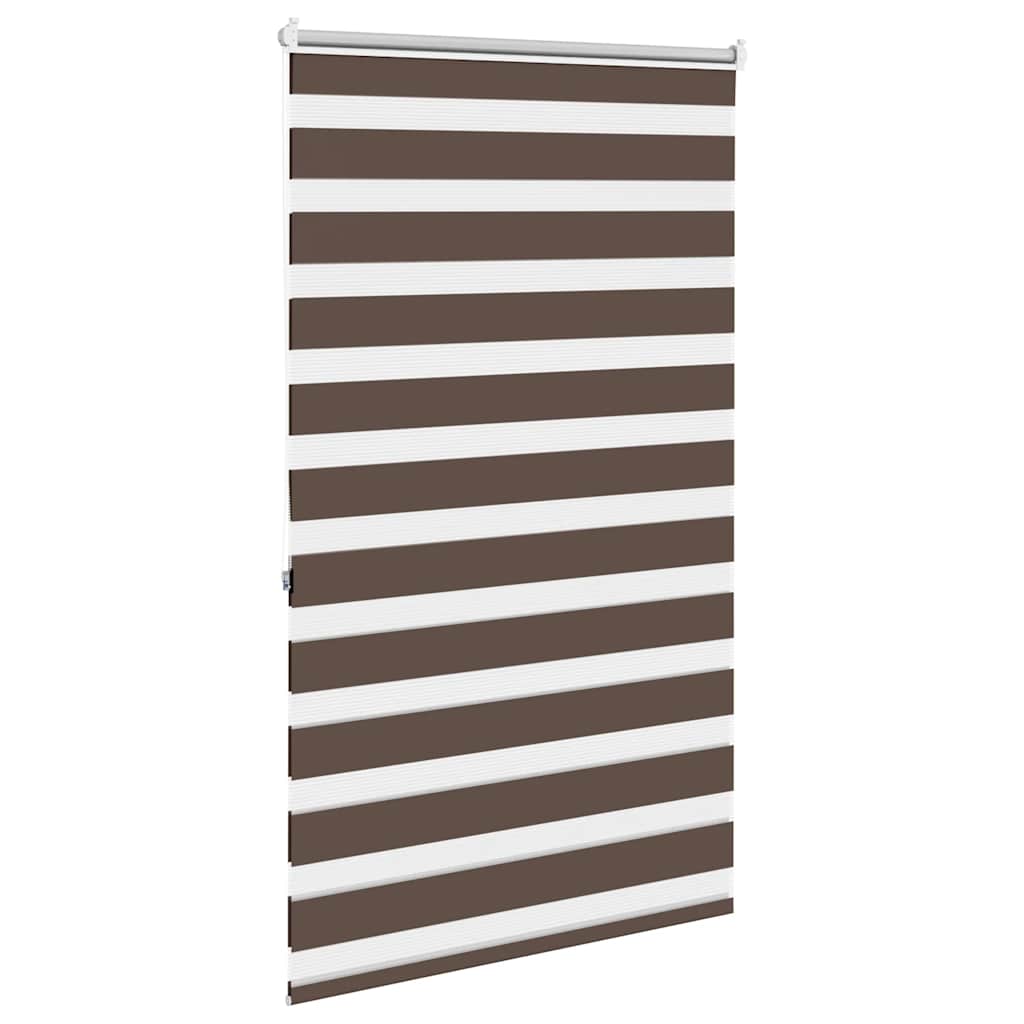 Estor cebra 100,9x175 cm Tejido Ancho 96,7 cm Café