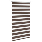 Estor cebra 100,9x175 cm Tejido Ancho 96,7 cm Café