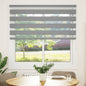 Zebra blind 100.9x175 cm Fabric Width 96.7 cm Coffee