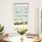 Zebra blind 100.9x175 cm Fabric Width 96.7 cm Coffee