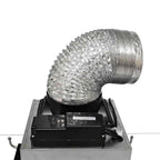 Campana extractora para cocina isla con pantalla LCD
