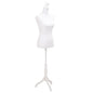 Female torso display mannequin white