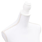 Maniquí busto de mujer exhibición blanco