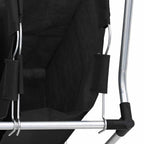 Clasificador de lavandería con 4 bolsas de color gris negro