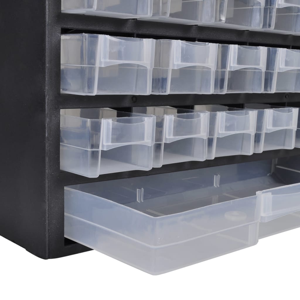 41-drawer plastic cabinet toolbox storage