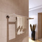 Stainless steel towel rail 2 bars