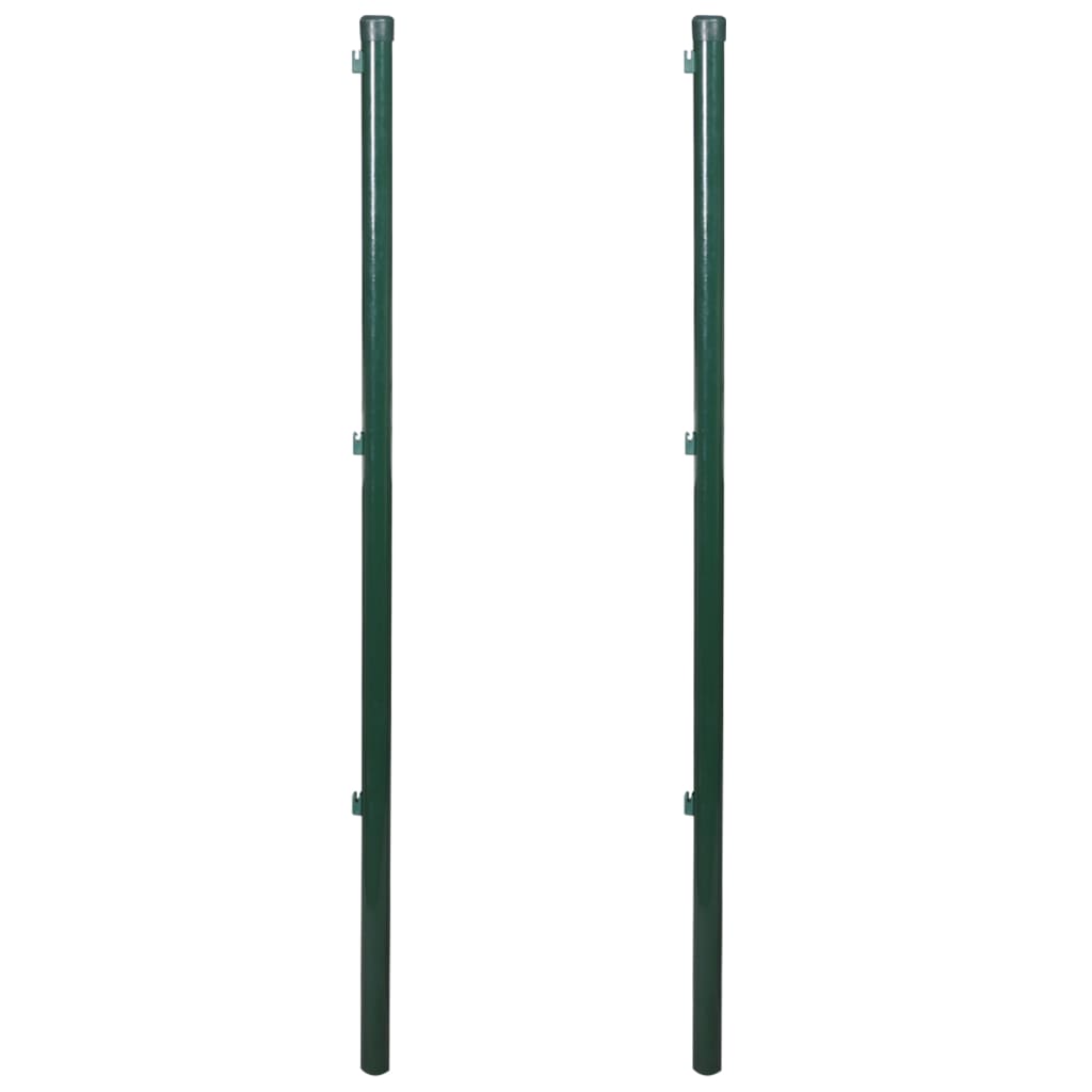 Postes de valla 2 unidades 115 cm