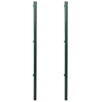 Postes de valla 2 unidades 115 cm