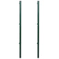 Postes de valla 2 unidades 115 cm