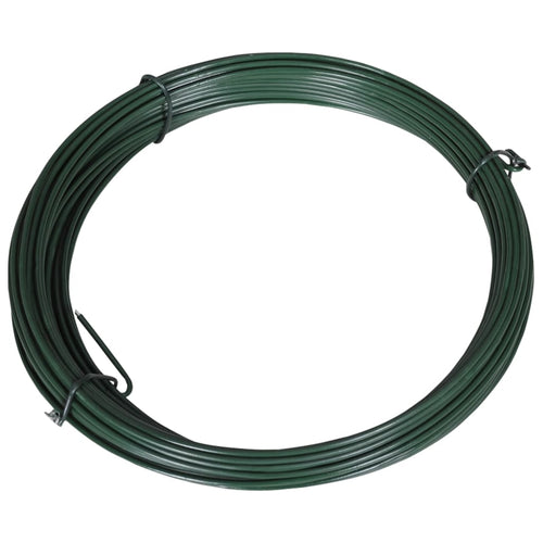 Binding wire for fences 25 m 1.4/2 mm green steel