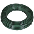 Alambre para vallas 80 m 2,1/3,1 mm acero verde