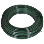 Alambre para vallas 80 m 2,1/3,1 mm acero verde