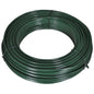 Alambre para vallas 80 m 2,1/3,1 mm acero verde