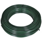 Alambre para vallas 80 m 2,1/3,1 mm acero verde