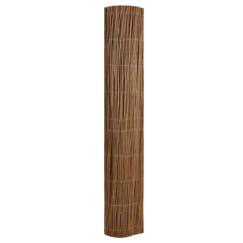 Valla cañizo de sauce 500x100 cm