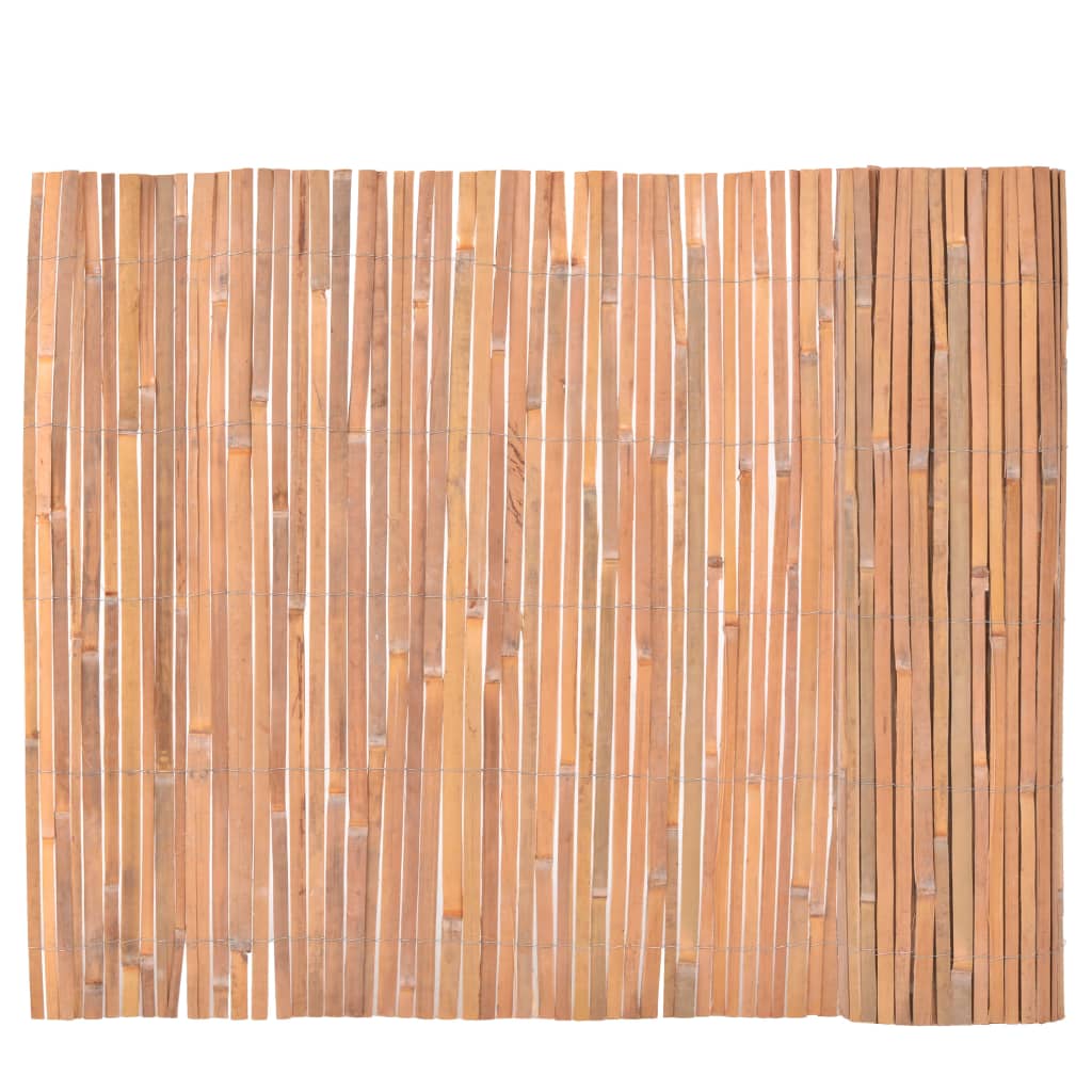Valla de bambú 100x400 cm