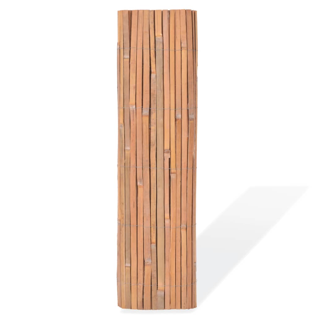 Valla de bambú 100x400 cm