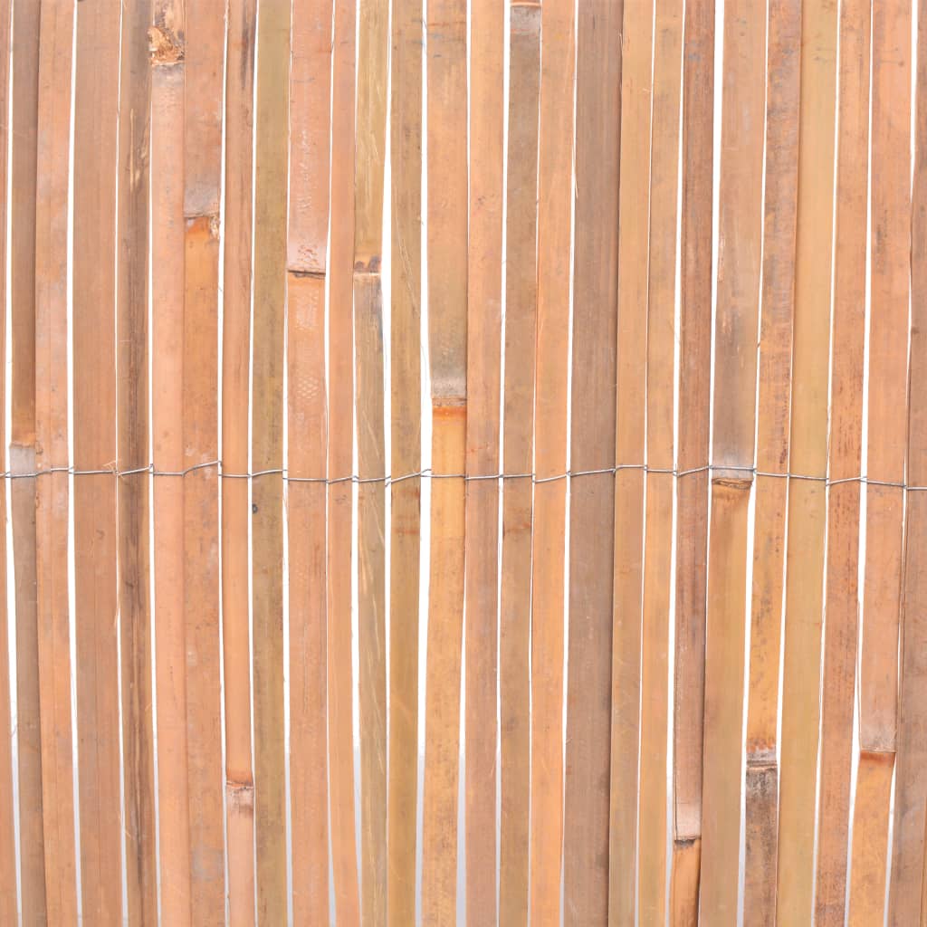 Valla de bambú 100x400 cm