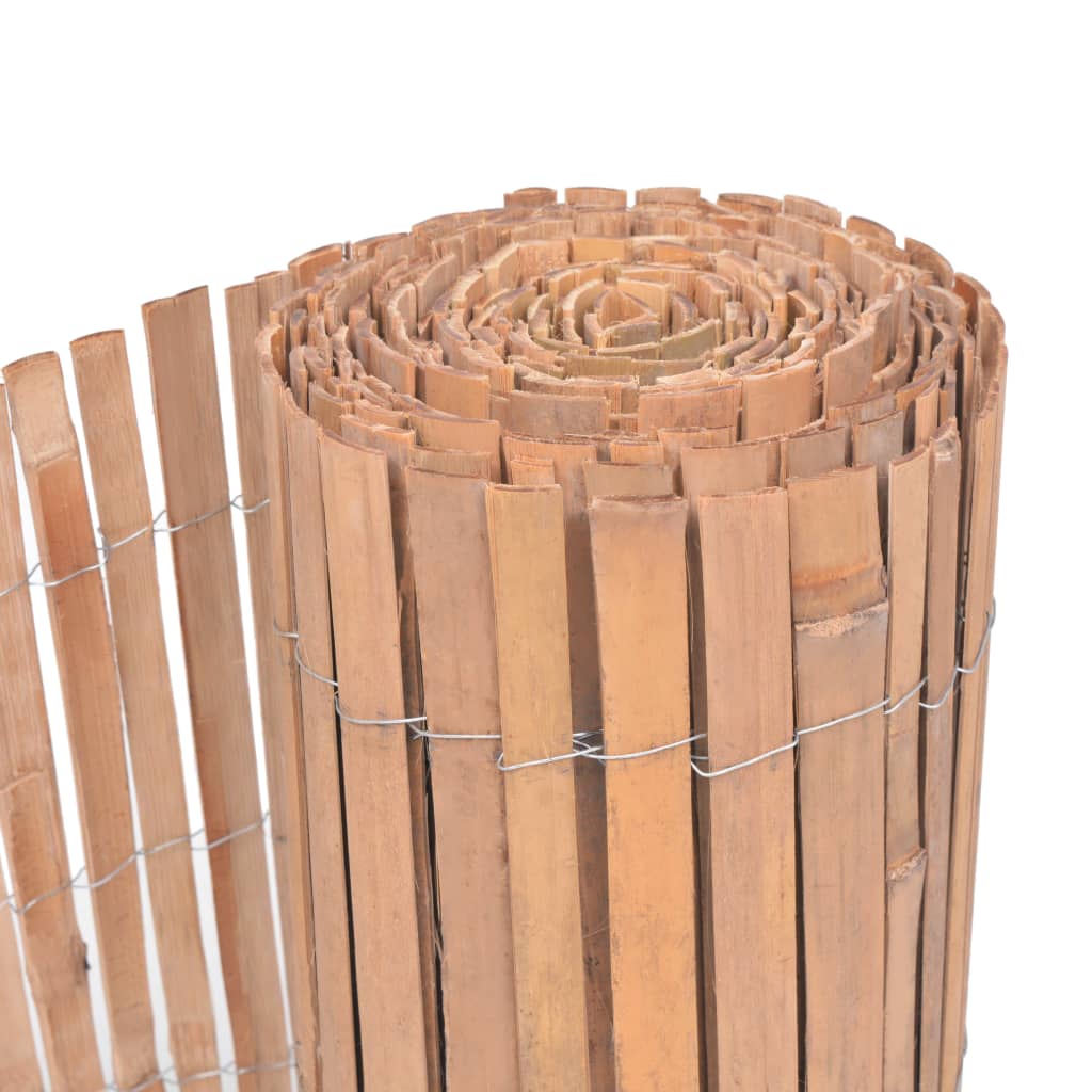 Valla de bambú 100x400 cm