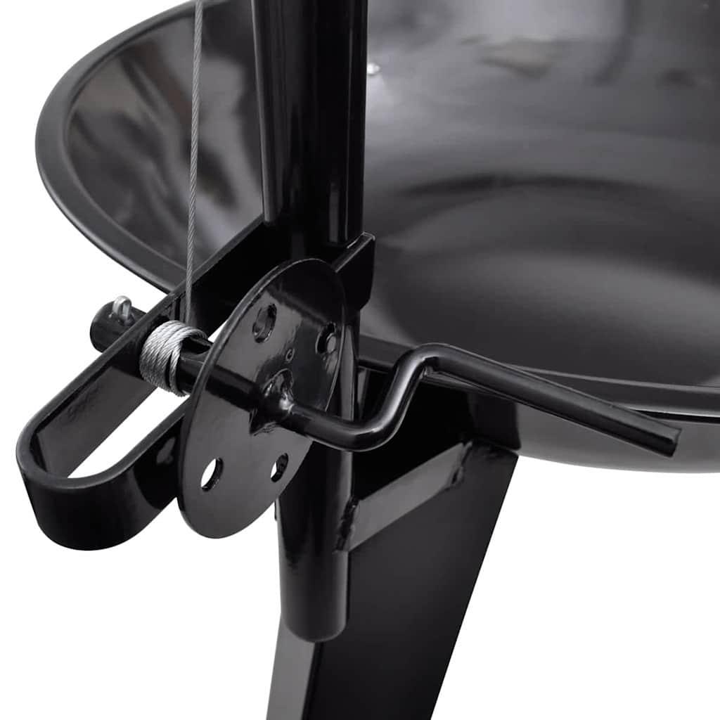 Soporte para barbacoa de carbón colgante redondo