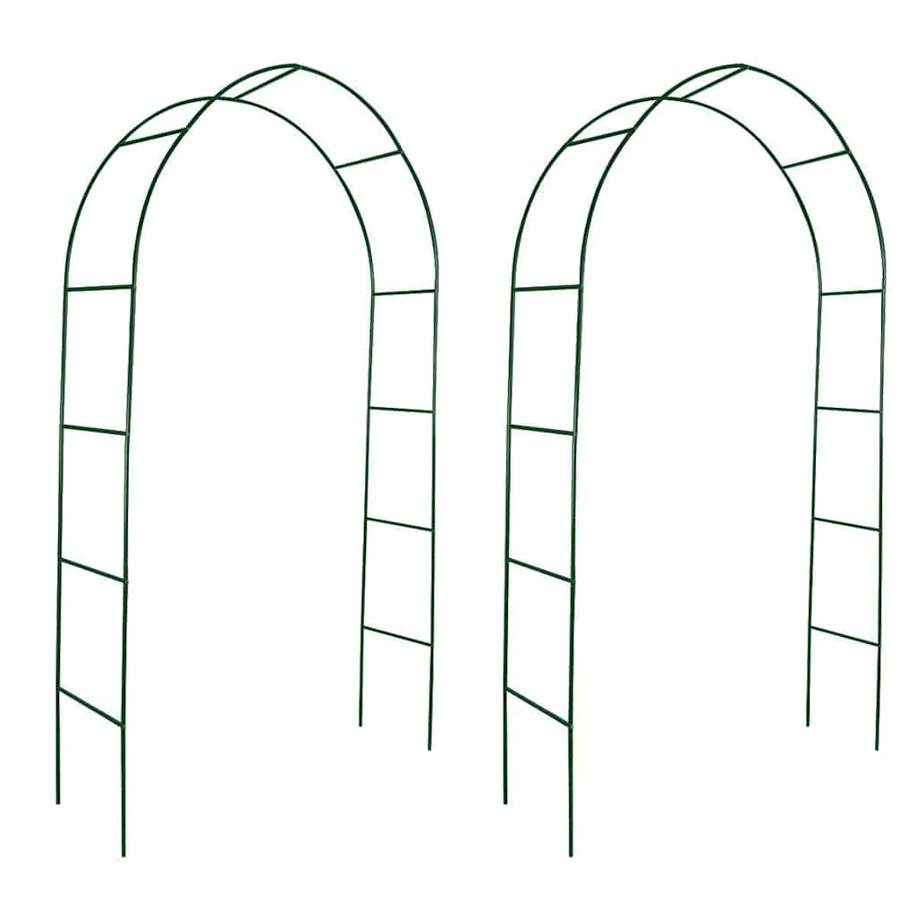 Arcos de jardín 2 unidades para plantas trepadoras