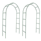 Arcos de jardín 2 unidades para plantas trepadoras