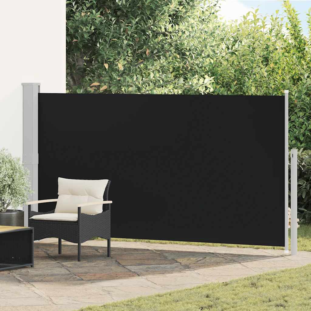 Garden or patio side awning 160x300 cm grey