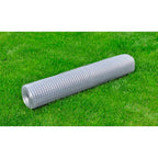 Alambrada de gallinero acero galvanizado plateada 10x1 m