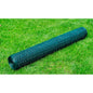 Alambrada de gallinero con revestimiento PVC verde 25x0,75 m