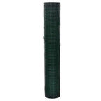 Alambrada de gallinero acero galvanizado verde 1x25 m