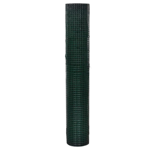 Green galvanized chicken wire 1x25 m