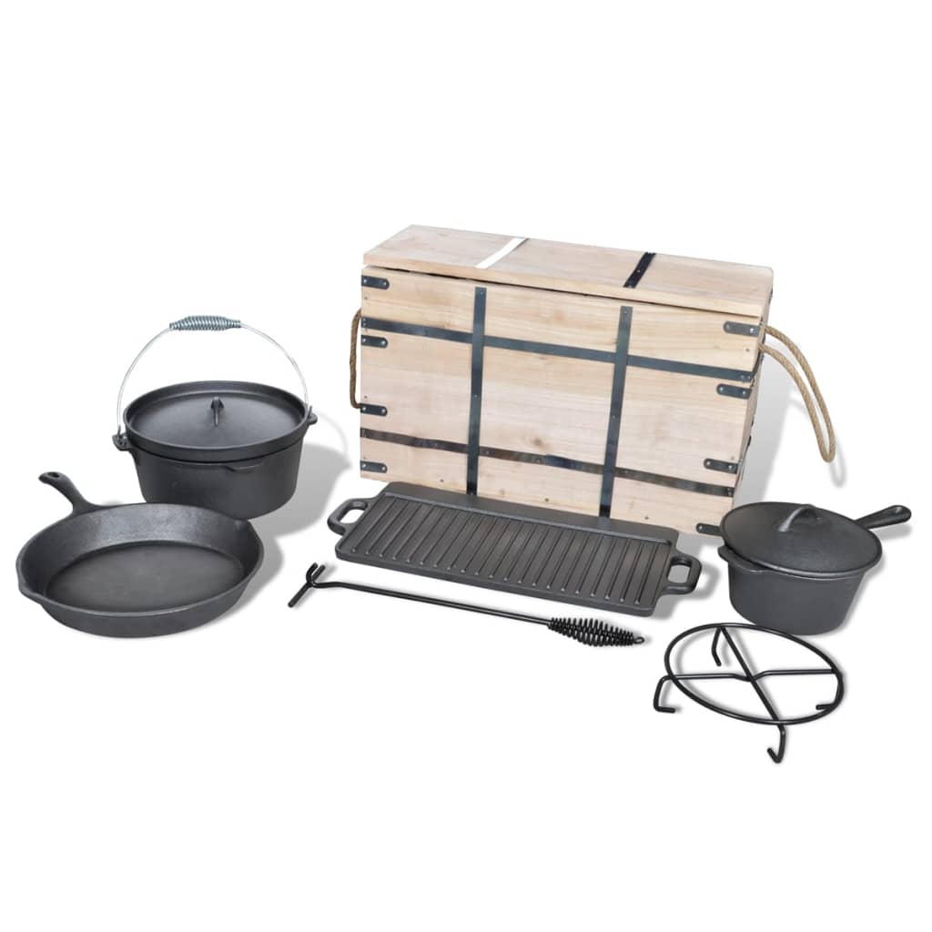 Set De Horno Holandés 9 Piezas
