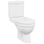 Inodoro WC con cisterna blanco