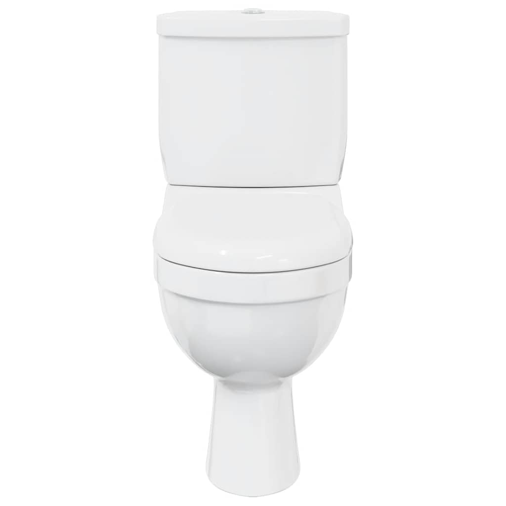 Inodoro WC con cisterna blanco