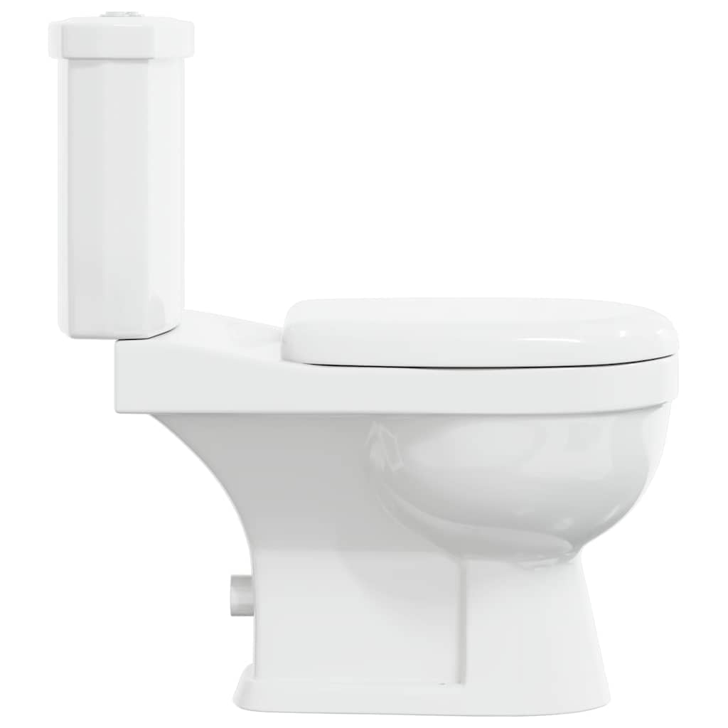 Inodoro WC con cisterna blanco