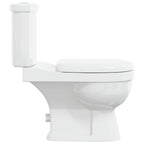 Inodoro WC con cisterna blanco