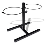 Soporte De Alimentación Ajustable Mascota 2X4.1L Tazón Inoxidable