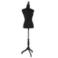 Female dressmaker's bust mannequin, black
