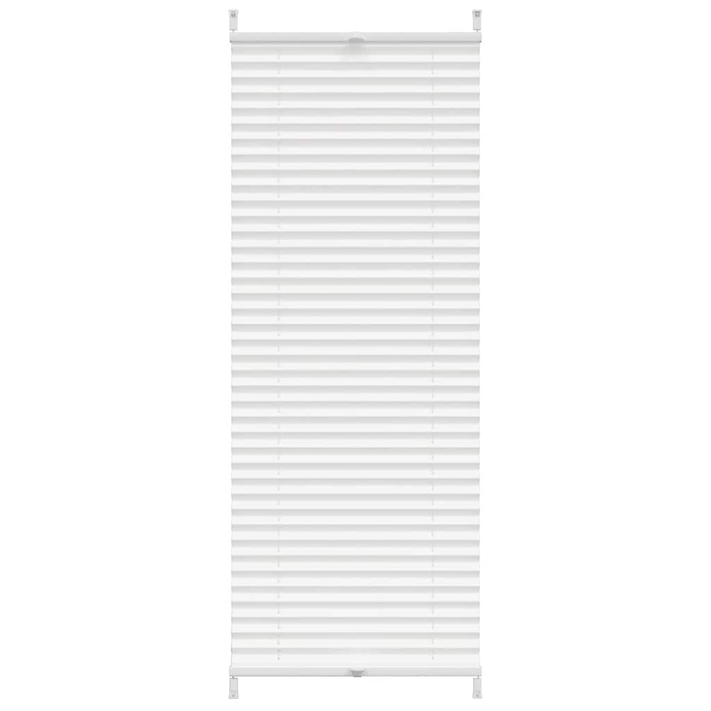 Persiana plisada blanca 40x150 cm